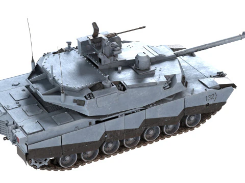 ABRAMS-X Tank 3D Model