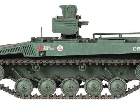 Marker Snti Tank Robot UGV Model 3D