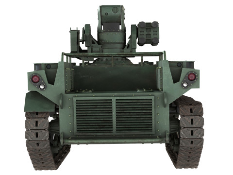 Marker Snti Tank Robot UGV Model 3D