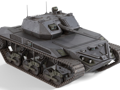 Ripsaw M5 Ground Vehicle 3D Модель