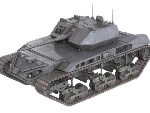 Ripsaw M5 Ground Vehicle 3D Model