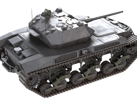 Ripsaw M5 Ground Vehicle 3D Model