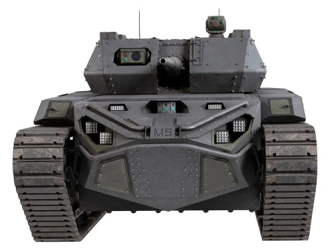 Ripsaw M5 Ground Vehicle 3D Model