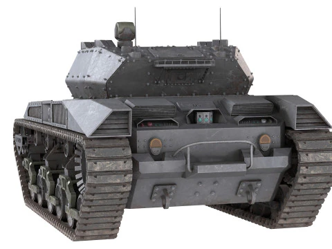 Ripsaw M5 Ground Vehicle 3D Model