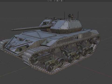 Ripsaw M5 Ground Vehicle 3D Model