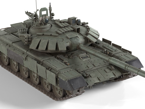 T 72 B3 Main Battle Tank Modello 3D