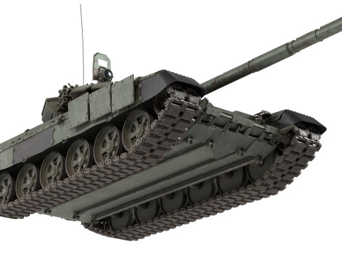 T 72 B3 Main Battle Tank Modello 3D