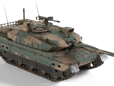 Type 10 Hitomaru MBT 3D Model