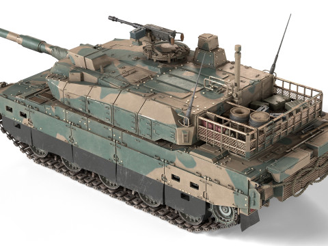 Type 10 Hitomaru MBT Model 3D