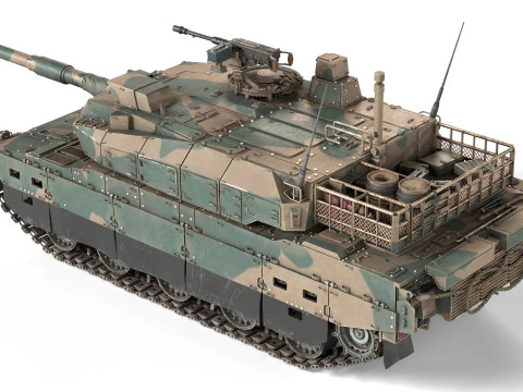 Type 10 Hitomaru MBT 3D Model