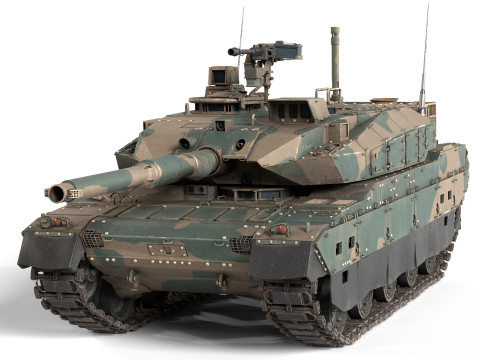 Type 10 Hitomaru MBT Model 3D