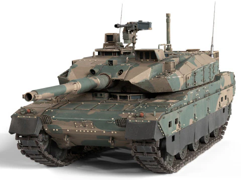 Type 10 Hitomaru MBT 3D Model