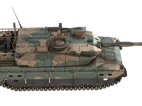 Type 10 Hitomaru MBT Model 3D
