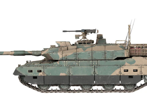 Type 10 Hitomaru MBT 3D Model