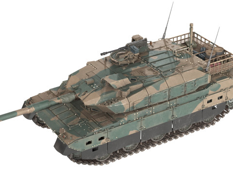 Type 10 Hitomaru MBT Model 3D