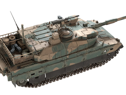 Type 10 Hitomaru MBT Model 3D