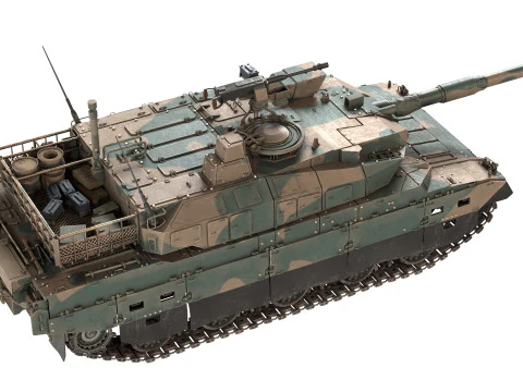 Type 10 Hitomaru MBT 3D Model