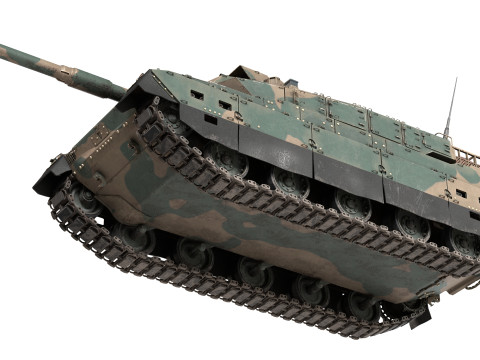 Type 10 Hitomaru MBT Model 3D