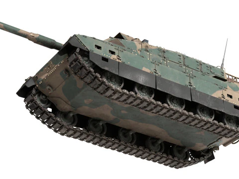 Type 10 Hitomaru MBT 3D Model
