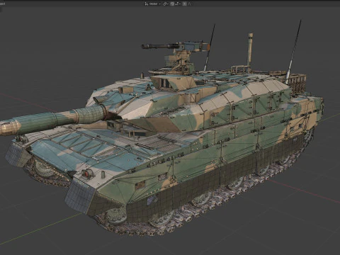Type 10 Hitomaru MBT 3D Model