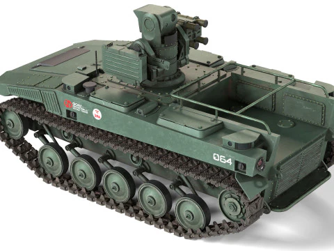 5 Military Vehicles Collection v16 3D Model