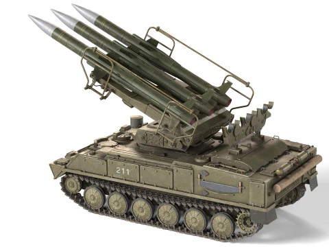 10 Military Vehicles Collection v7 3D Model