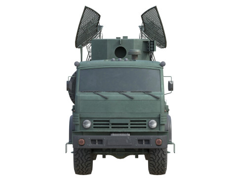 Kasta 2E2 Antenna Truck Modello 3D