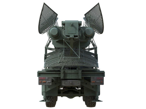 Kasta 2E2 Antenna Truck 3D Model