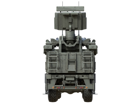 Missile System Pantsir S1 SA-22 Model 3D