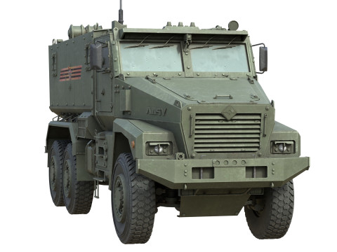 Ural Typhoon 63095 MRAP 3Dモデル
