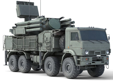 10 Military Vehicles Collection V8 3D Model