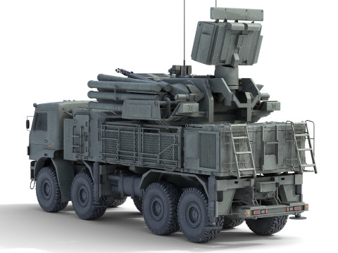 10 Military Vehicles Collection V8 Model 3D