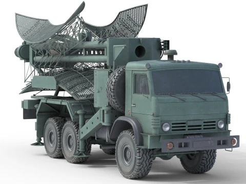 10 Military Vehicles Collection V8 3D Model