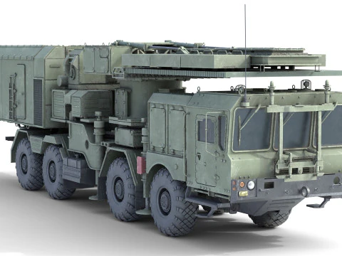 10 Military Vehicles Collection V8 3D Model