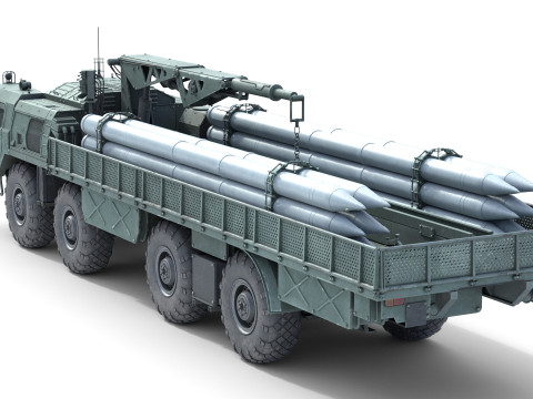 10 Military Vehicles Collection V8 Model 3D