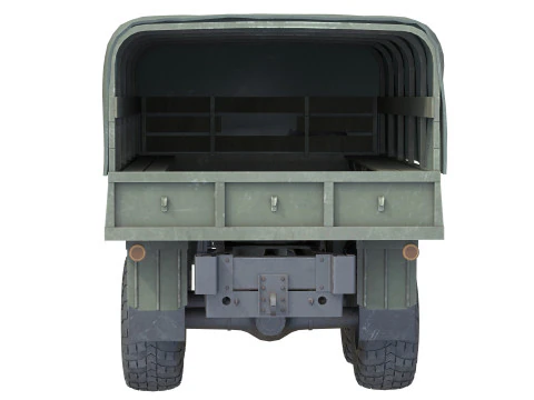 Kraz 255 Ukrainian Truck 3D Model