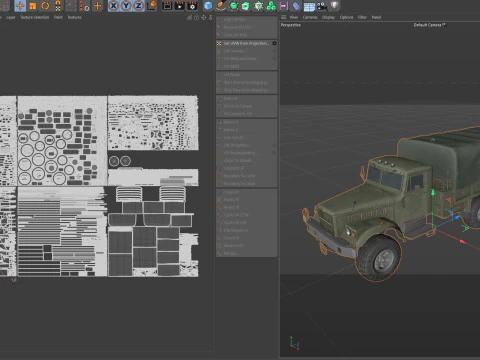 Kraz 255 Ukrainian Truck 3D Model