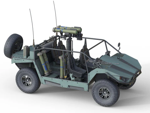 LSV MK II v101 Undrivile Modello 3D