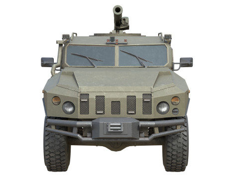 Novator Light Armored Vehicle 3D Model