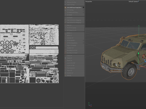 Novator Light Armored Vehicle 3D Model