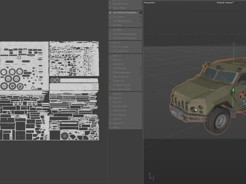 Novator Light Armored Vehicle 3D Model