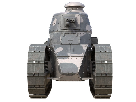 Renault FT17 Light Tank Modelo 3D