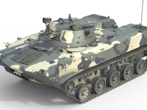 BMD 2 Infantry Fighting Vehicle 3D 모델