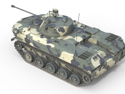 BMD 2 Infantry Fighting Vehicle 3D मॉडल