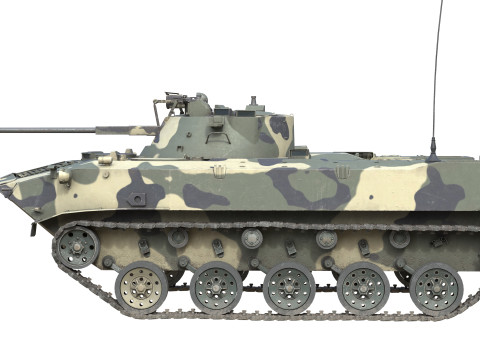 BMD 2 Infantry Fighting Vehicle 3D मॉडल