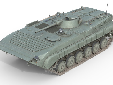 BMP 1 Infantry Fighting Vehicle 3D मॉडल