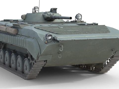 Veicolo da combattimento di fanteria BMP 1 Modello 3D