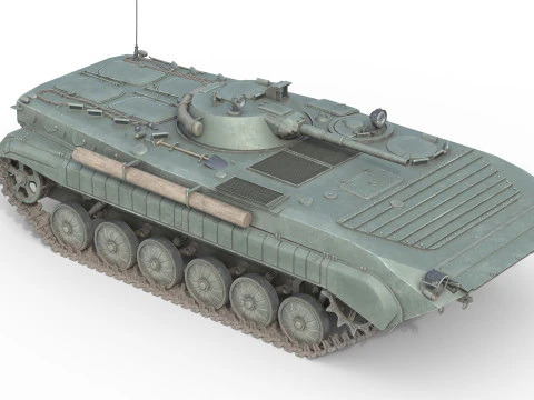 Veicolo da combattimento di fanteria BMP 1 Modello 3D