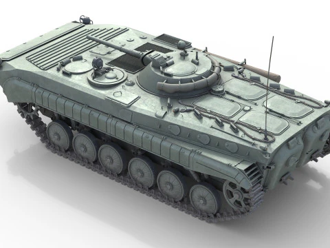 Veicolo da combattimento di fanteria BMP 1 Modello 3D