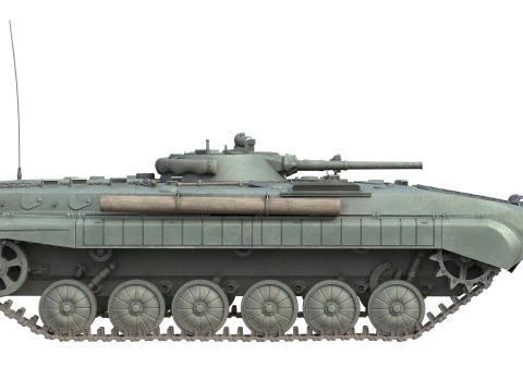 Veicolo da combattimento di fanteria BMP 1 Modello 3D